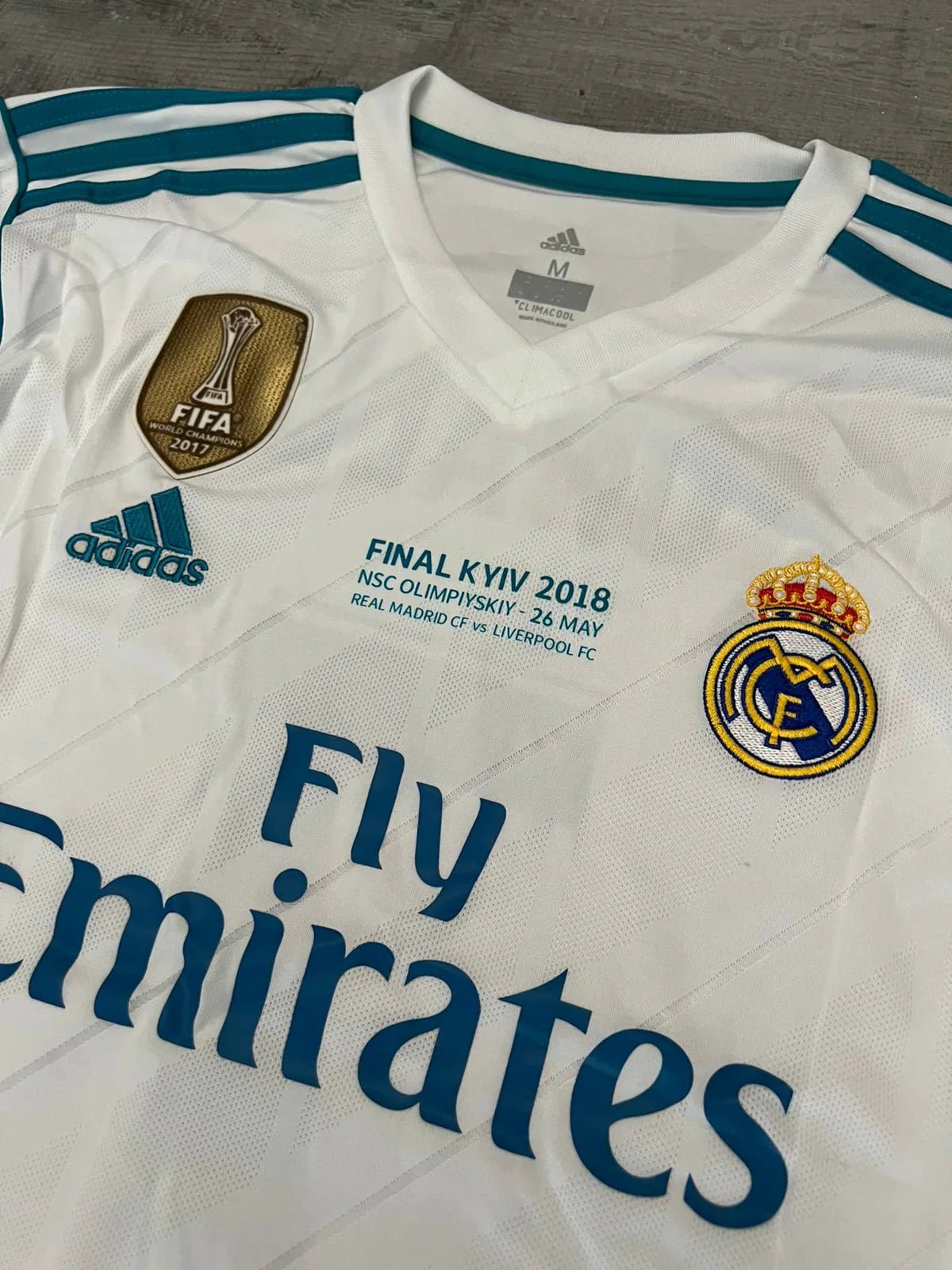 2017 - 18 - REAL MADRID HOME LONG SLEEVE | RETRO - MODU CLUB EU